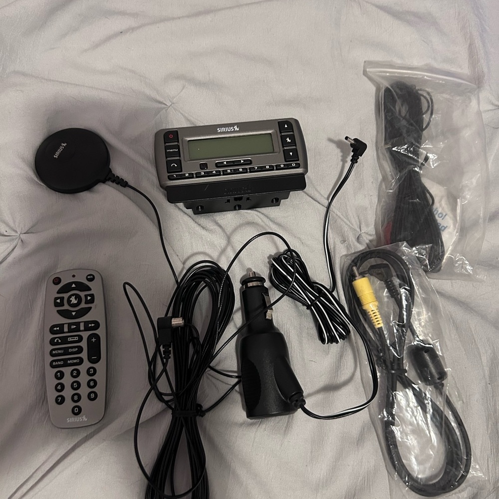 Black Car Audio Receiver Kit